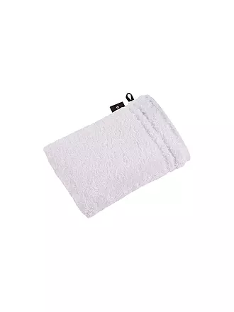 VOSSEN | Guante de baño VIENNA STYLE SUPERSOFT 16x22cm Maroon | weiss
